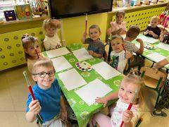 ilustracja do wpisu 
Plastyczne zabawy kolorami