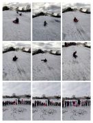 ilustracja do wpisu 
Górka , jabłuszka i super zabawa :)