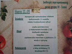 ilustracja do wpisu 
Czwartkowe menu według naszego pomysłu
